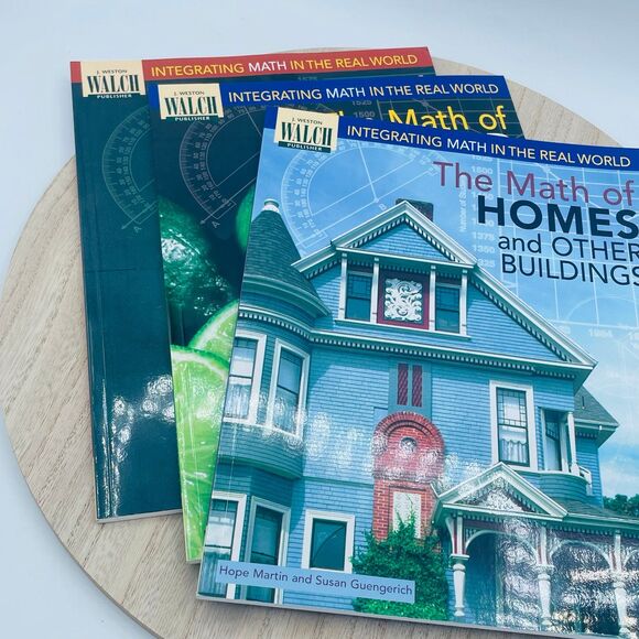 Other - Integrating Real World of Math Books FOOD SPORTS HOMES & Other Buildings